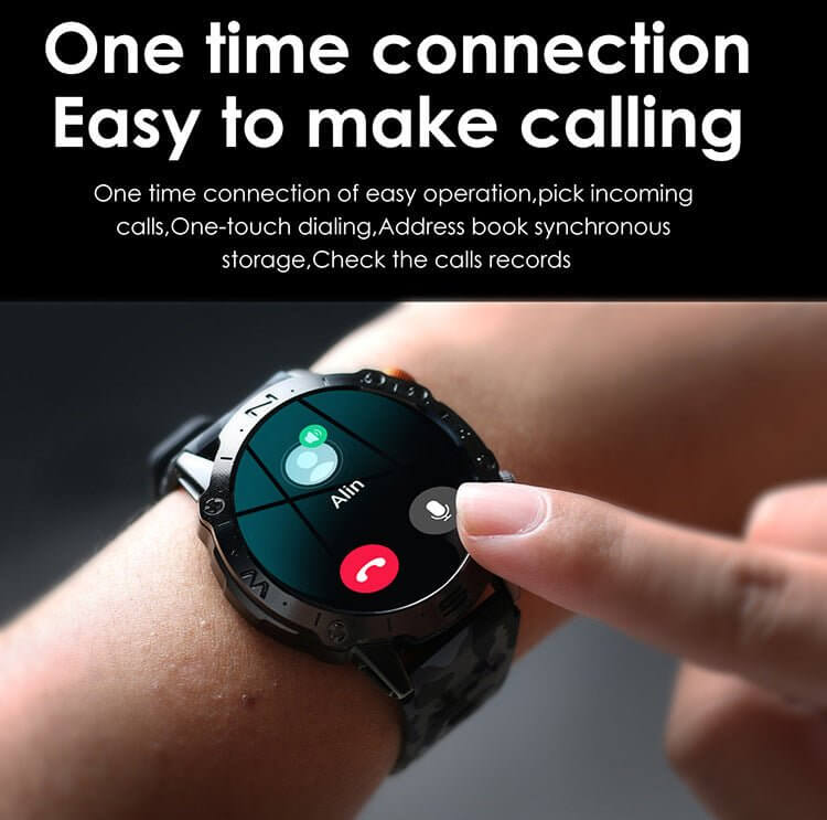 K59 Bluetooth Large Battery Outdoor Sport Smart Watch - DBMP (Electronics And More Store)