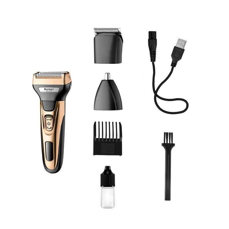 All - in - one Pogonotomy Multi - cutter Head Electric Men's Shaver - DBMP (Electronics And More Store)
