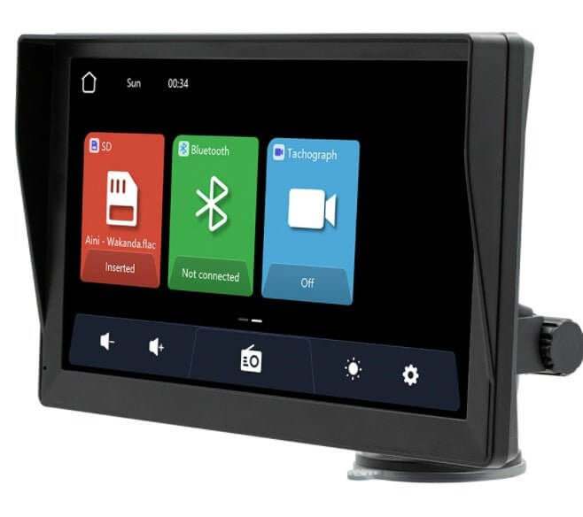 9 - inch Portable Onboard MP5 Host Wireless Carplay - DBMP (Electronics And More Store)