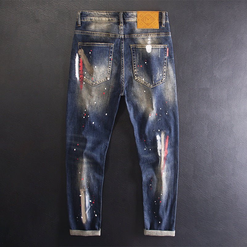 Fashion High-end Fashion Brand Jeans Men - DBMP Shop