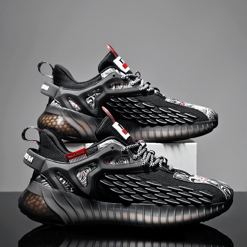 New Style Men's Shoes Fish Scale Net Coconut Shoes - DBMP Shop