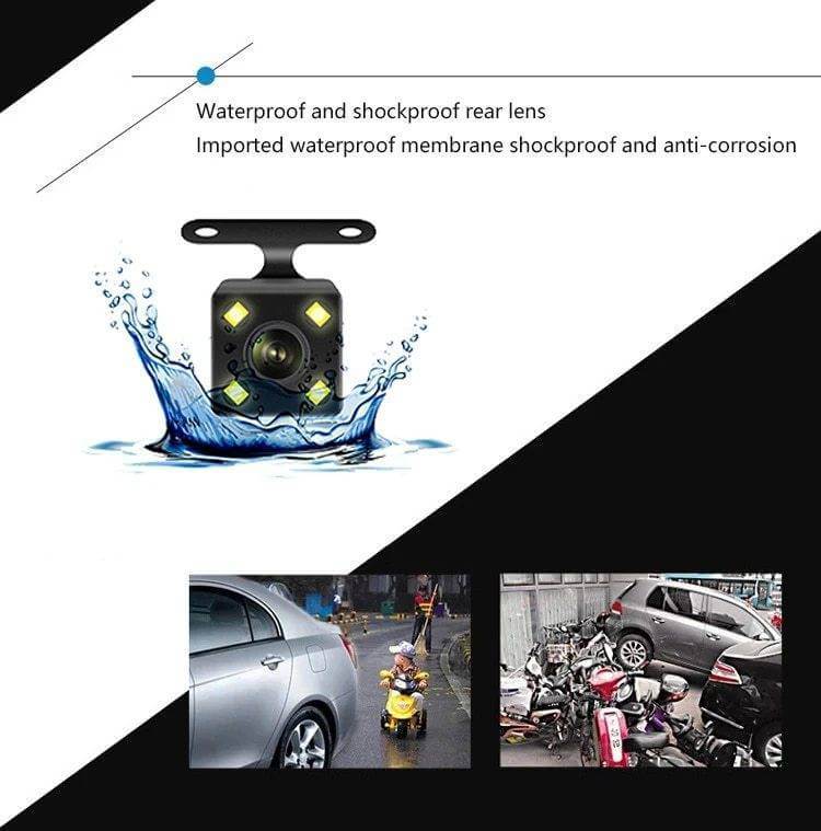 Dash Cam Car HD 1080P Front Rear Inside Dual Lens Video Recorder Camera G - Sensor - DBMP (Electronics And More Store)