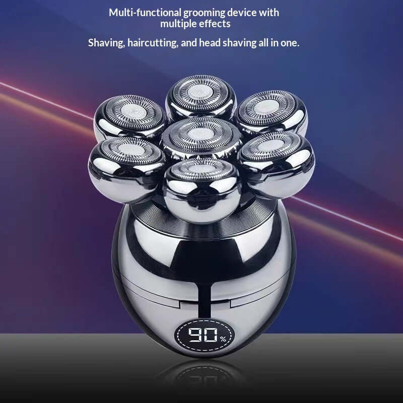 7 - blade Electric Rechargeable Professional Hair Clipper Multifunctional Shaver - DBMP (Electronics And More Store)