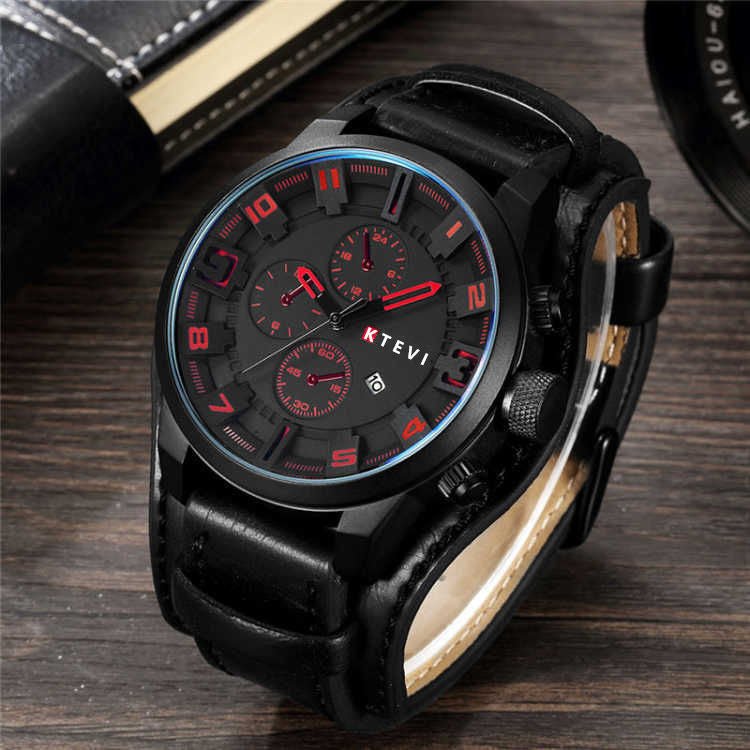 Mens Trendy Korean-style Sport Watch With A Bold Large Dial For Students - DBMP Shop