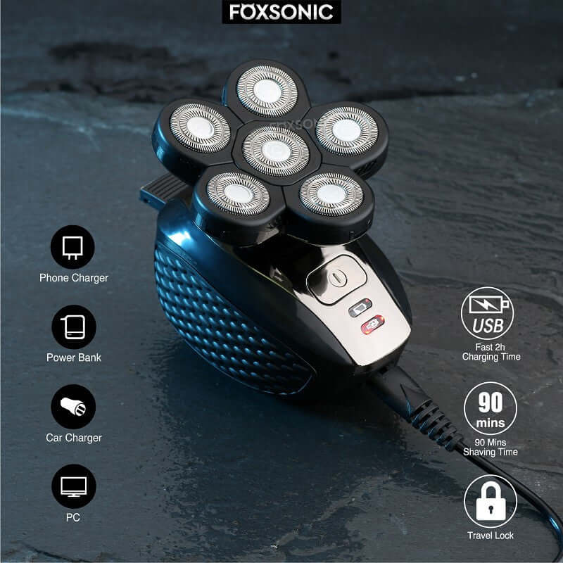 6 in 1 Multifunctional Rechargeable Electric Shaver - DBMP (Electronics And More Store)