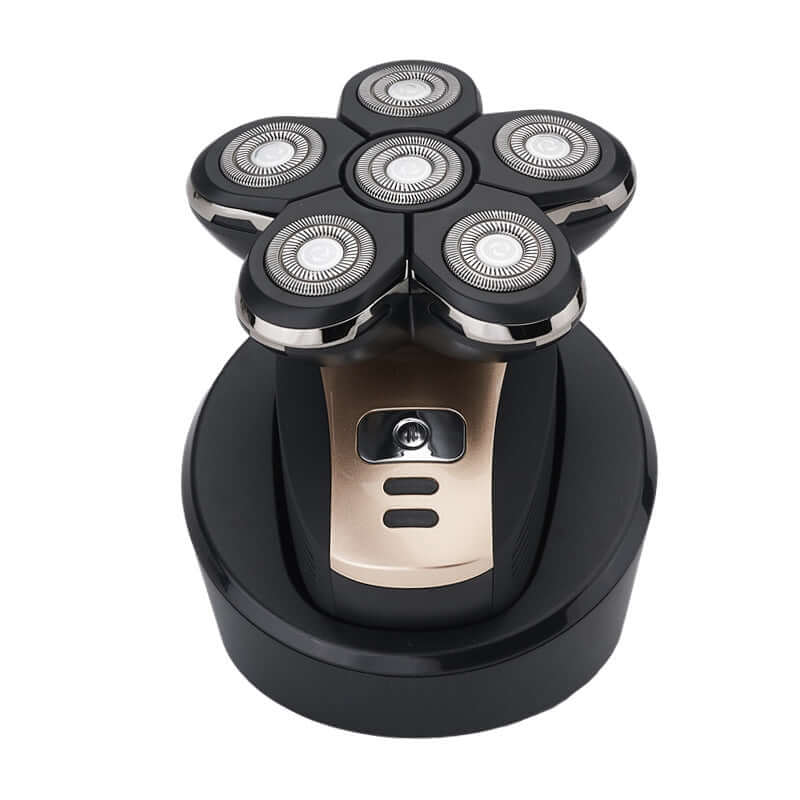 Smart Digital Men's Shaving Head Machine Five - head Electric Shaver Rechargeable Shaver - DBMP (Electronics And More Store)