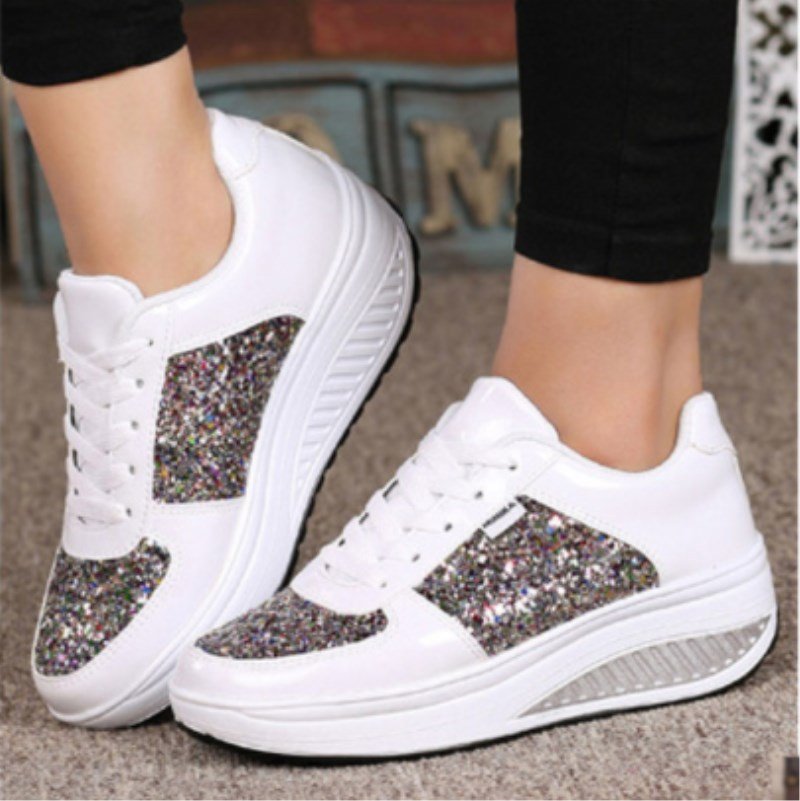 Sequin women's sneakers - DBMP Shop