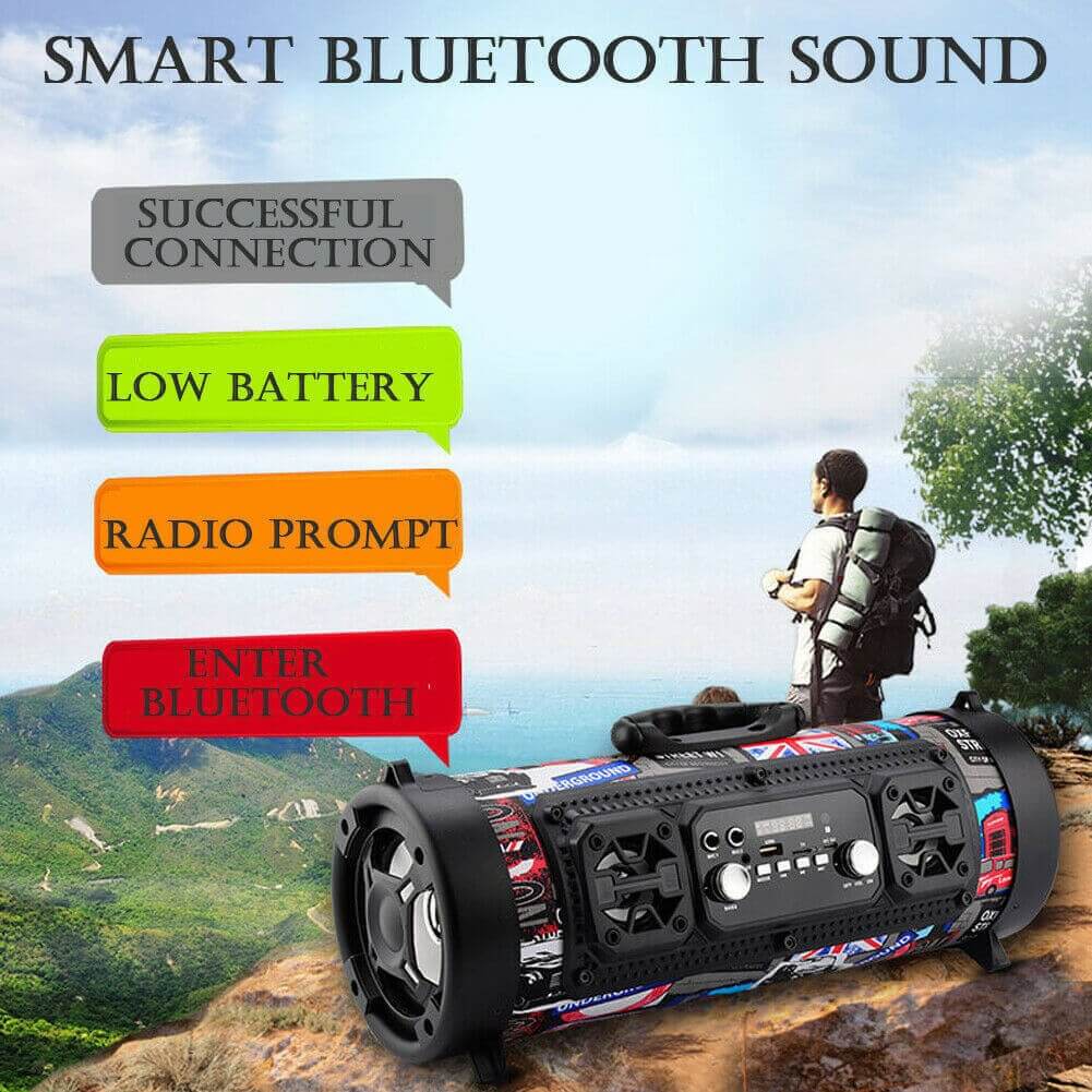 High - power Portable Waterproof Wireless Bluetooth Speaker - DBMP (Electronics And More Store)