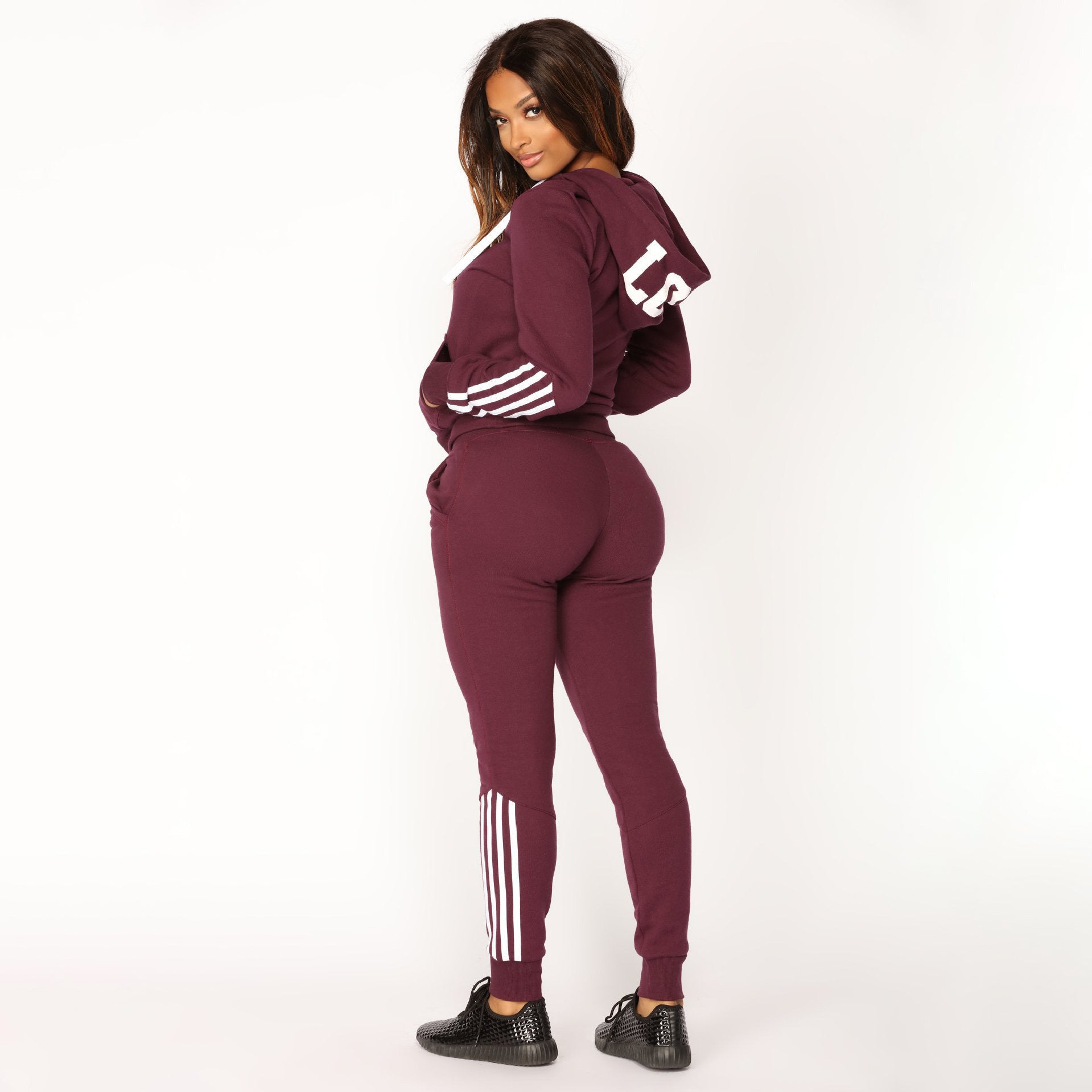 Women's Long - sleeved Trousers Sportswear Suit - DBMP (Electronics And More Store)