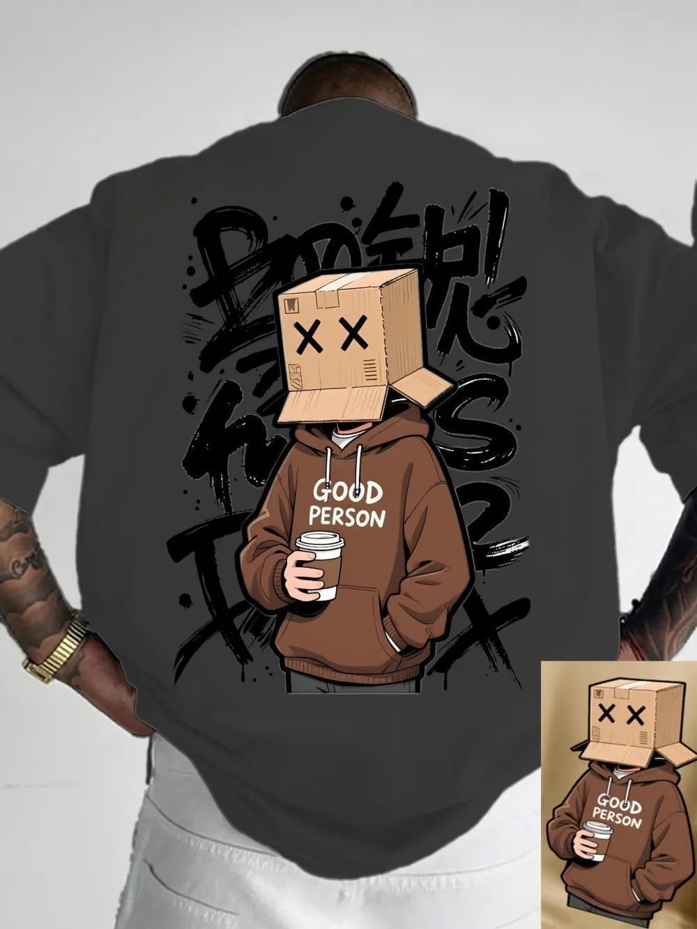Men's Casual Crewneck T-shirt Top - DBMP Shop