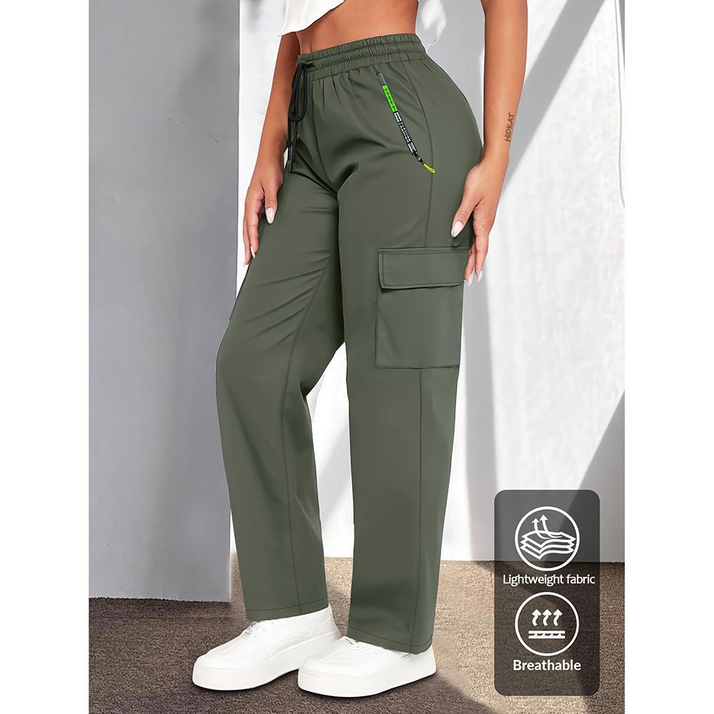 Loose - fitting Versatile Long Pants With Multiple Pockets - DBMP Shop