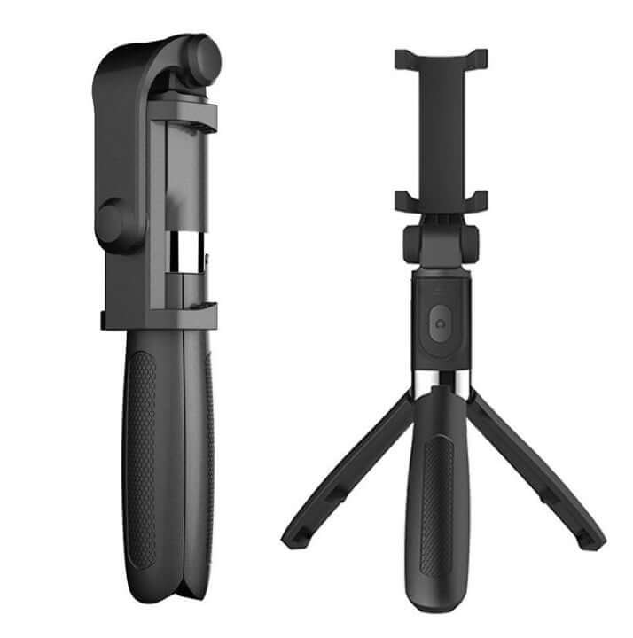 Compatible with Apple, Tripod Selfie Stick Mobile Universal Live Triangle Bracket One Bluetooth Selfie Artifact - DBMP (Electronics And More Store)