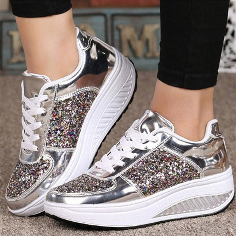 Sequin women's sneakers - DBMP Shop