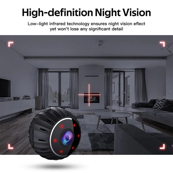 Mini Hidden Spy Nanny Camera Wireless Nanny Cam WiFi Home Security HD 1080P DVR - DBMP (Electronics And More Store)