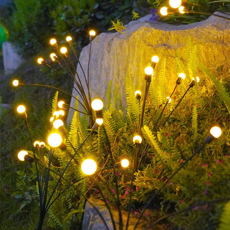 Simulation Firefly Solar Light Outdoor Garden Decoration Lawn Landscape Lamp Xmas Decor Solar LED Lights Outdoor Garden Lights - DBMP (Electronics And More Store)