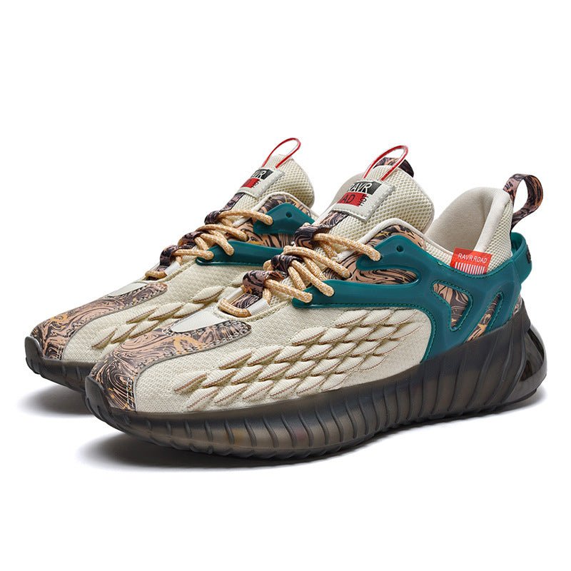New Style Men's Shoes Fish Scale Net Coconut Shoes - DBMP Shop