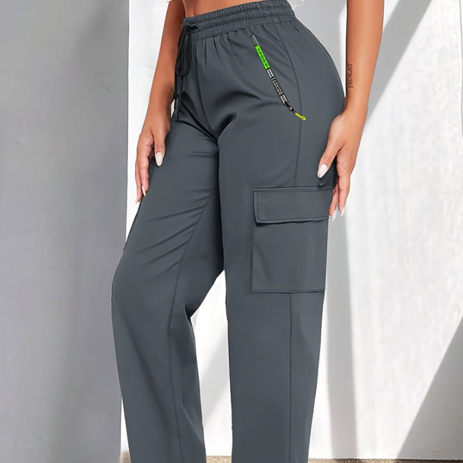 Loose - fitting Versatile Long Pants With Multiple Pockets - DBMP Shop