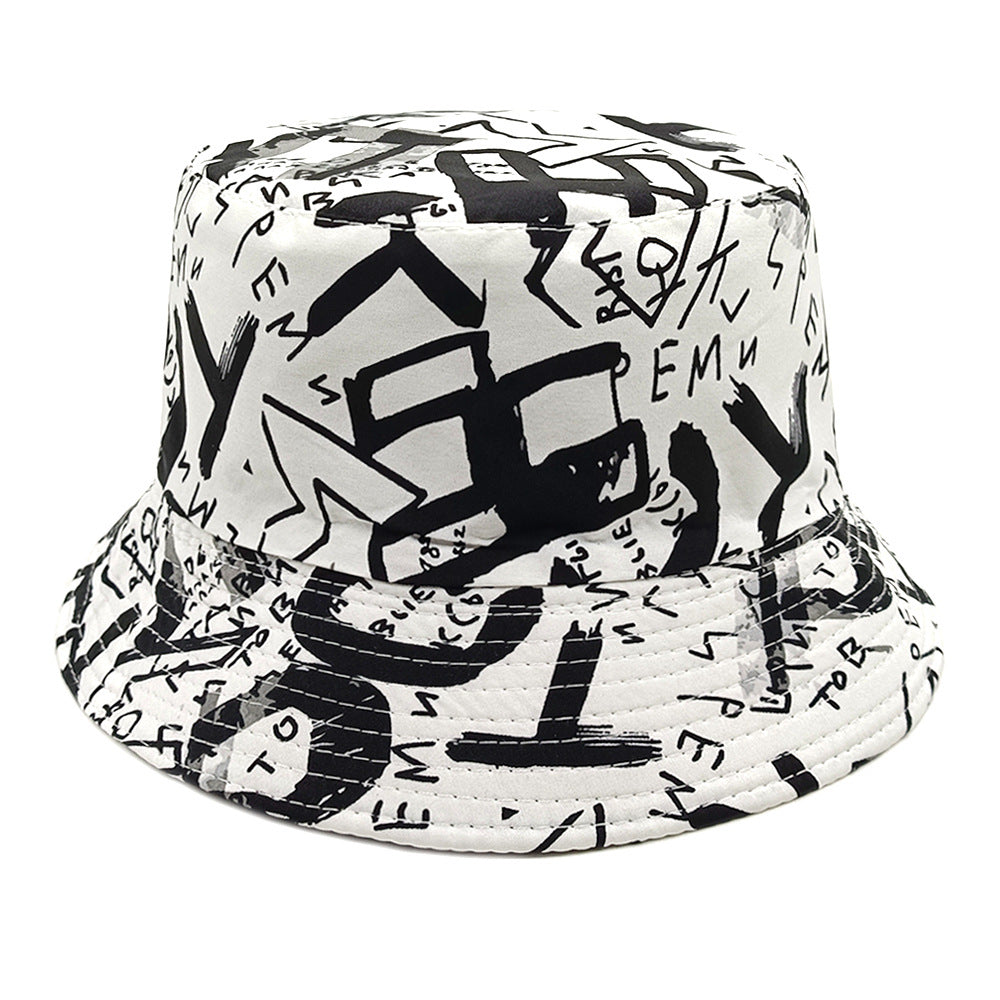 Hat Letter Graffiti Fisherman