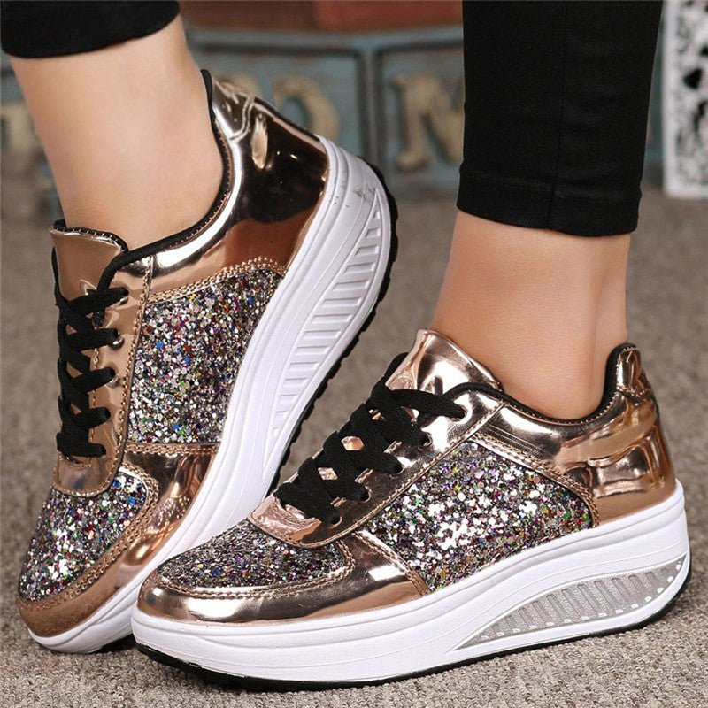 Sequin women's sneakers - DBMP Shop
