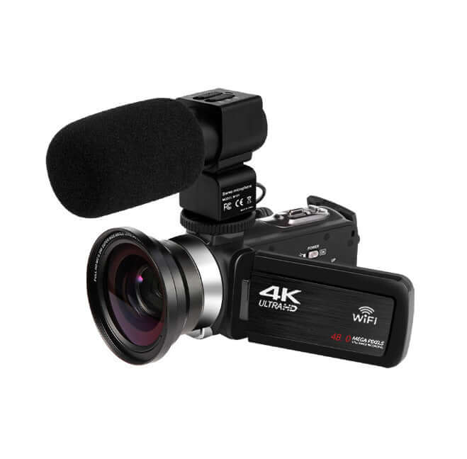 3.0 inch touch screen 4K video camera digital camera with wifi remote control - DBMP (Electronics And More Store)
