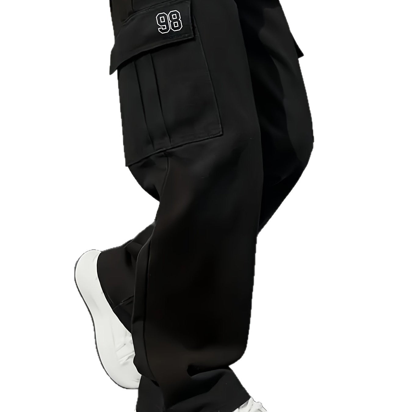 Mens Loose Fit Work Pants With A Drawstring - DBMP Shop