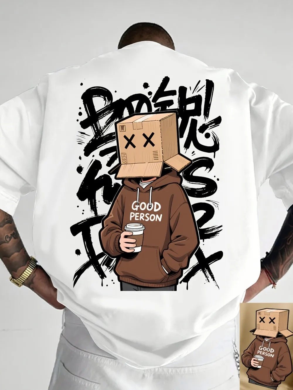 Men's Casual Crewneck T-shirt Top - DBMP Shop