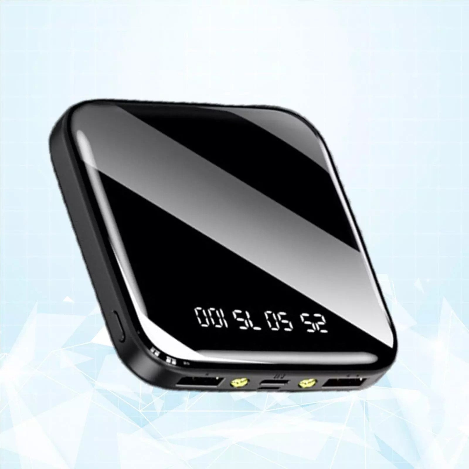 1o000mAh Power Bank, Portable Fast Charger, Battery With 2 USB For Mobile Phones