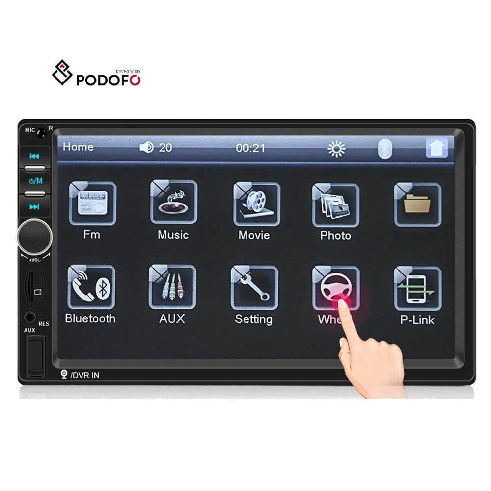 European, American And British Stock Related Baodafeng 2Din Car MP5 Player Car Radio 7 Inch Touch Screen Bluetooth USB AUX Stereo Wholesale - DBMP (Electronics And More Store)