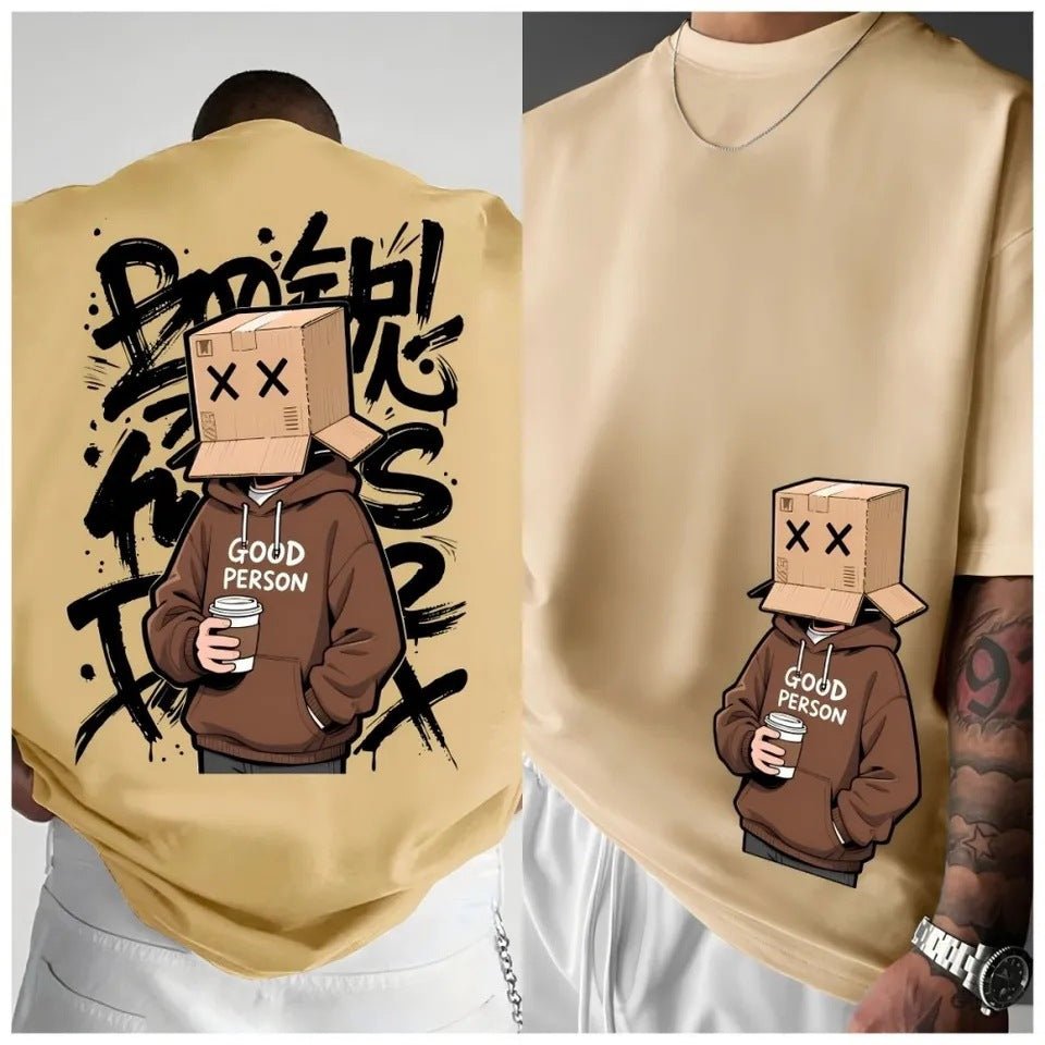 Men's Casual Crewneck T-shirt Top - DBMP Shop