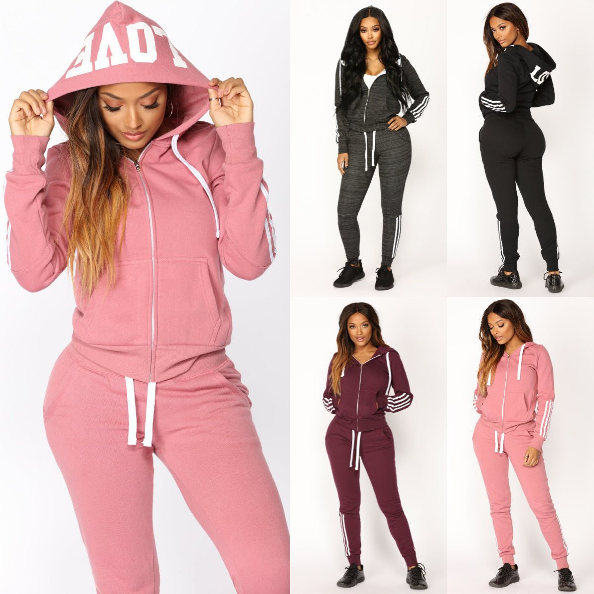 Women's Long - sleeved Trousers Sportswear Suit - DBMP (Electronics And More Store)