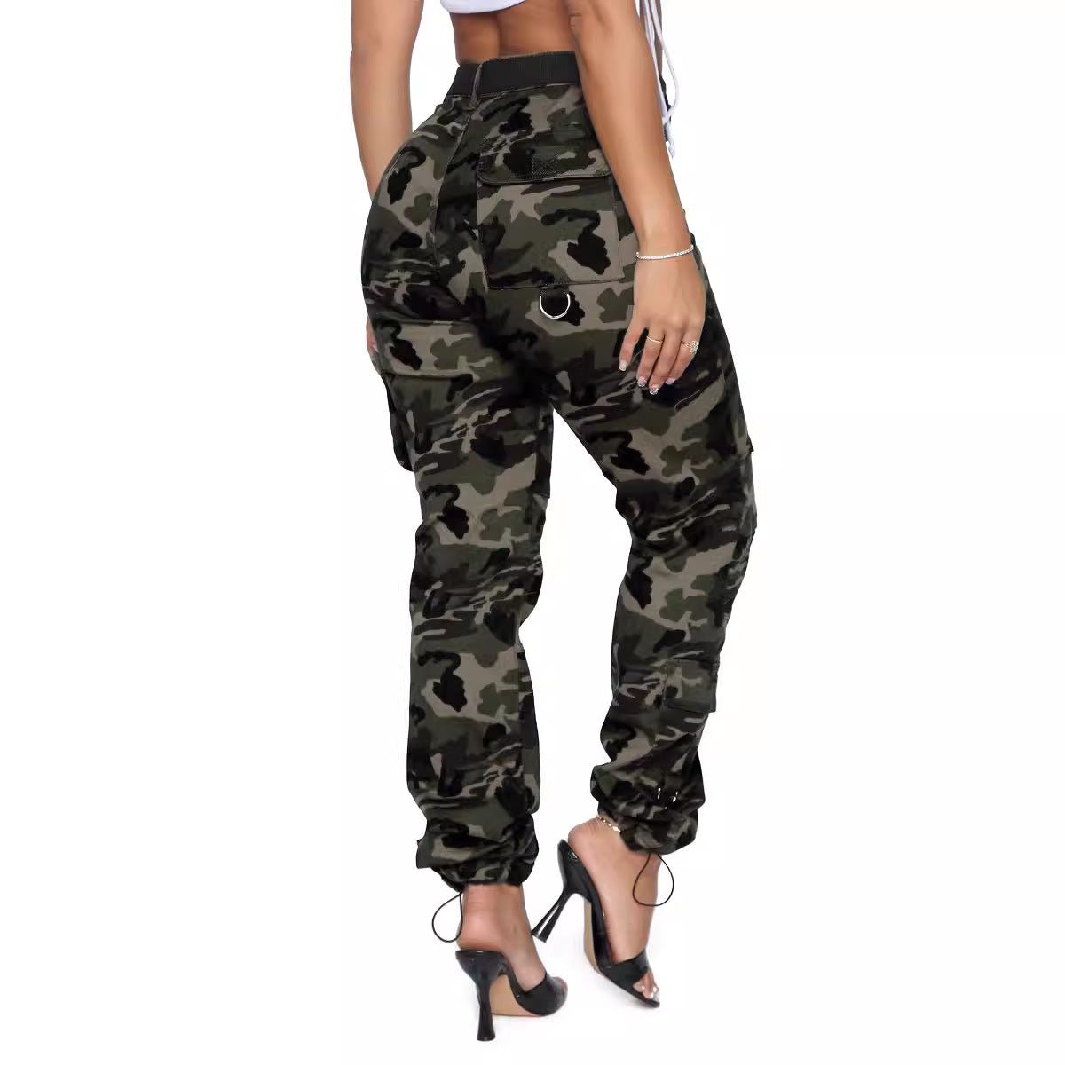 Denim Camouflage Cargo Pants Jeans Casual - DBMP Shop